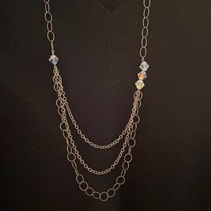 Pretty silver necklace